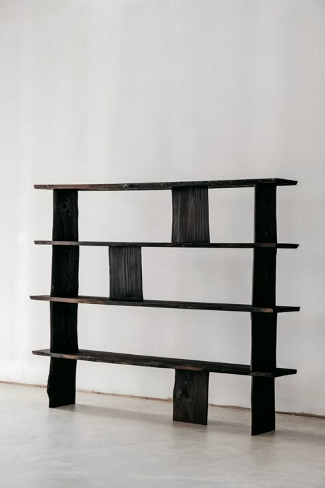 Sculptural Bookshelf, Exhibition Display Design, Foyer Furniture, Statement Furniture Pieces, Minimalist Garden, Shelving Design, Wood Bookshelves, Bookcase Shelves, Shelf Design