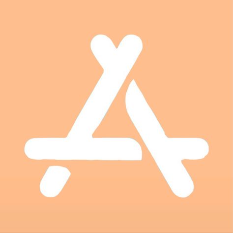 Pastel App Store Icon, Orange App Icon Design, Orange App Store Icon, Orange Roblox Logo, Pastel Orange Icons, Pastel App Icons Aesthetic, App Icon Aesthetic Orange, Light Orange App Icons, Orange Icons For Apps