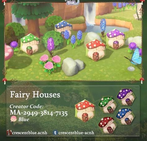 Fairy Island, Cottagecore Animal Crossing, Motif Acnl, Acnh Cottagecore, Animal Crossing Funny, Animal Crossing Guide, Animal Crossing Wild World, Island Theme, Animal Crossing Villagers