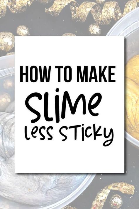 How to Make Slime Less Sticky - some tips and tricks. Kids love to make slime here are some tips and tricks. www.thirtyhandmadedays.com Different Types Of Slime, Mermaid Treats, How To Fix Slime, Playdough Slime, Ways To Make Slime, Perfect Slime, Types Of Slime, Sticky Slime, How To Make Clouds