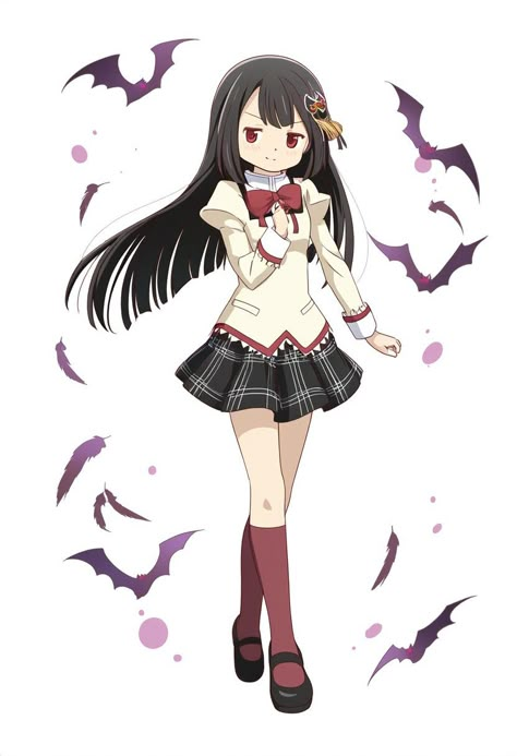 Homura Akemi, Puella Magi, Puella Magi Madoka Magica, Madoka Magica, Gacha Club, Gacha Life, A Bag, Art Designs, Beautiful Art