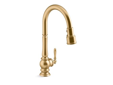 Artifacts Touchless Kitchen Faucet | K-29709 | KOHLER Bronze Faucet Kitchen, Industrial Showers, Kohler Artifacts, Touchless Kitchen Faucet, Sink Soap Dispenser, Touchless Faucet, Retractable Hose, Lighted Medicine Cabinet, Tile Cleaners