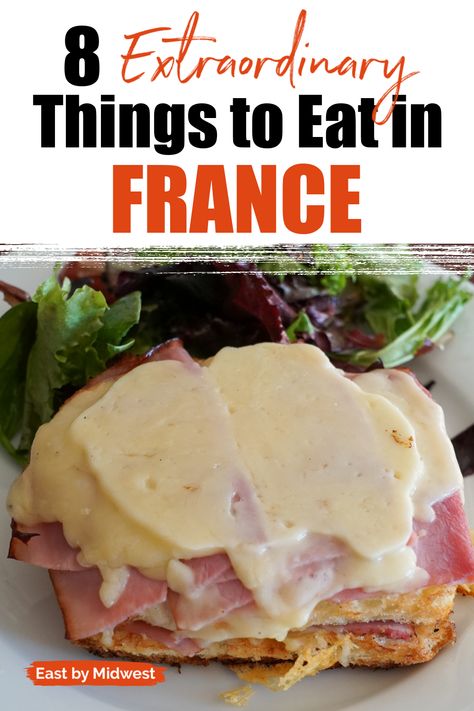 French Party Recipes, Easy French Meals Dinners, Best Croque Monsieur In Paris, French Inspired Meals, How The French Eat, Rustic French Food, French Food Recipes Desserts, French Cooking For Beginners, French Foods For Party