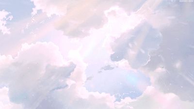 Gif Background, Sky Anime, Banner Gif, Anime Gifs, Anime Gifts, Aesthetic Gif, Anime Scenery Wallpaper, Blue Skies, Aesthetic Images