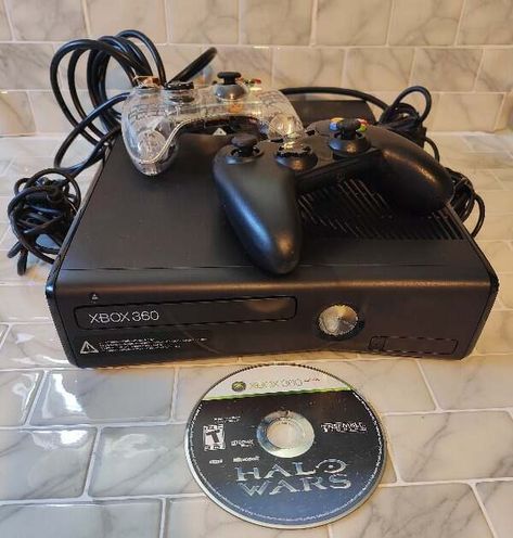 Check out Microsoft XBOX 360 Game Console Complete With Two Controllers, the latest item I added on eBay! #eBay #eBaySeller X Box, Xbox 360 Games, First Game, Xbox 360, Video Game Console, Ebay Seller, Game Console, Xbox, Microsoft