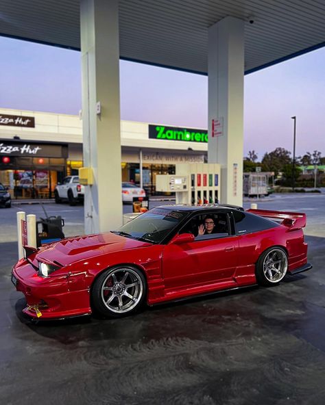 Nissan 180sx Jdm, Car Life Hacks, Nissan 180sx, Cool Car Accessories, Pimped Out Cars, Best Jdm Cars, Street Racing Cars, Classy Cars, Pretty Cars