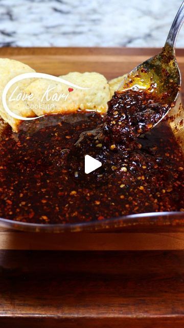 Karina Valladares on Instagram: "Salsa Macha de Aceite Casera Receta Hot Oil Sauce Easy Recipe. This is the perfect and spicy salsa that goes with almost everything 😋 It has an excellent spice that accentuates the flavor of any dish. Goes well with quesadillas, pozole, birria, caldos, huevos, tacos and more. I hope you enjoy this recipe. Please comment down below what recipe you will like to see next. Also, check out our YouTube Channel for the full video and for more delicious recipes. Link in Bio.  SALSA MACHA INGREDIENTS: ► Bunch of chile de arbol ► 1 chile ancho ► 6 garlic cloves ► 1 corn tortilla ► 1 cup of olive oil ► Salt  to taste  #mexican #mexicanamerican #yum #mexico #foodie #easyrecipes #recipe #receta #salsamacha #salsa #salsas #salsita #spicy #spicysalsa #salsapicante #chips Salsa Macha Receta, Mexican Sauce, Mexican Salsa, Corn Tortilla, Spicy Salsa, Chips And Salsa, Hot Oil, Corn Tortillas, Tortilla Chips