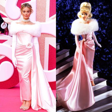 Custom Vivienne Westwood, Margot Robbie Outfit, Barbie Premiere, Barbie 1960, Enchanted Evening, Im A Barbie Girl, Fantasy Gowns, Barbie Princess, Barbie I