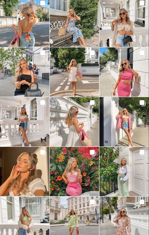 Summer Feed Instagram Ideas, Instagram Feed Ideas Layout, Creative Instagram Feed Ideas, Summer Feed Instagram, Summer Instagram Pictures, Instagram Feed Goals, Instagram Feed Tips, Summer Feed, Best Instagram Feeds