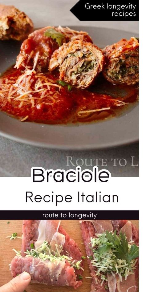 Enjoy Braciole al Sugo Puglesi, a traditional recipe from Puglia featuring beef rolls cooked in a rich tomato sauce. This southern Italian specialty is a comfort food that's not only delicious but also part of the Mediterranean diet for longevity. Explore more Puglian and longevity recipes at routetolongevity.com. Italian Beef Braciole, Braciole Recipe Italian, Sugo Recipe, Beef Braciole, Beef Cutlets, Braciole Recipe, Beef Rolls, Italian Dinners, Longevity Recipes