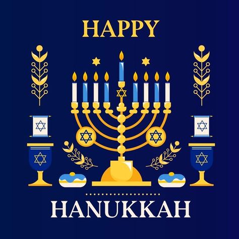 Hanukkah Graphic Design, Hannukah Wallpaper, Hannukah Decorations, Free Use Images, Happy Hannukah, Aleph Bet, Jewish Festivals, Christmas Campaign, Hanukkah Decorations