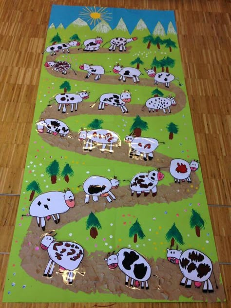 Farm Animals Activities, Farm Theme Preschool, School Art Activities, Farm Preschool, Diy Preschool, Farm Themed Birthday Party, Farm Activities, Animal Crafts For Kids, Kindergarten Art