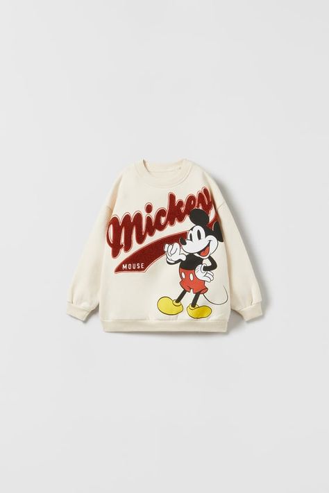 Mickey Mouse Outfit, Mickey Sweatshirt, High Neck Sweatshirt, Friends Sweatshirt, Disney Print, Mickey Mouse Shirts, Mouse Print, Disney Sweaters, Carters Baby Boys