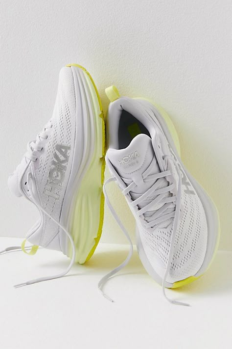 Hoka Sneakers, Cute Running Shoes, Hoka Bondi 8, Hoka Shoes, Gym Fits, Shoe Inspo, Sneakers For Women, Swag Shoes, Dream Shoes