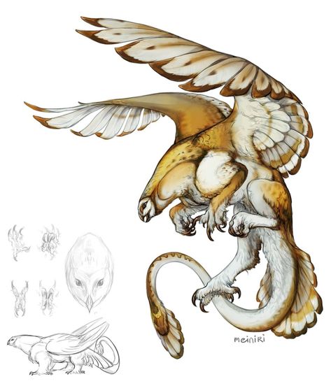 Mythical Creature Design, Monster Artwork, Animal Illustration Art, Creature Artwork, Cute Fantasy Creatures, Fantasy Beasts, Monster Concept Art, Creature Drawings, Fantasy Creatures Art