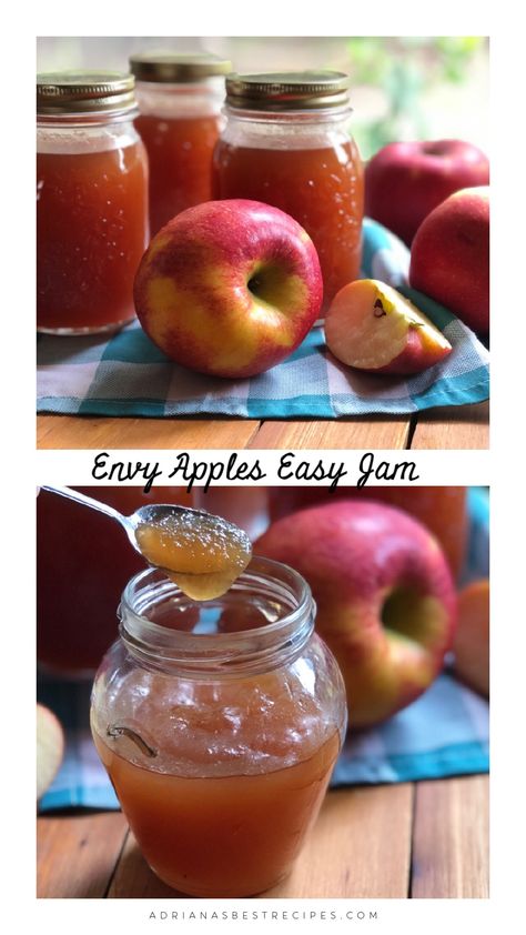 Easy Jam Recipe, Easy Jam, Apple Desserts Easy, Apple Jam, Gala Apples, Vegetable Drinks, Homemade Jam, Apple Desserts, Healthy Eating Tips