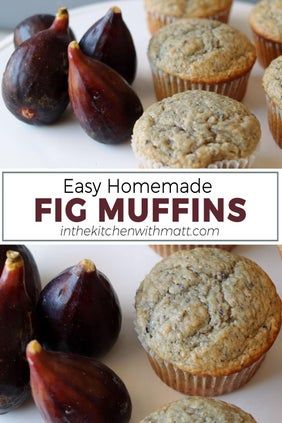 Fig Muffins : 5 Steps (with Pictures) - Instructables Easy Fig Bread Recipe, Fig Muffins Fresh, What To Do With Lots Of Figs, Fig Breakfast Recipes, What To Make With Fresh Figs, Easy Fig Recipes, What To Make With Figs, What To Do With Figs, Fig Desert