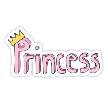 Princess Sticker Sticker Funny Laptop Stickers, Easy Flower Drawings, Vsco Stickers, Princess Sticker, Iphone Stickers, Stickers Ideas, Tumblr Stickers, Stickers Cool, Stickers Aesthetic