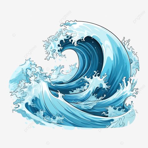 crashing water waves illustration wave curve flow png Water Wave Illustration, Ocean Wave Outline, Water Illustration Design, Sublimation Pictures, Wave Outline, Wave Splash, Water Png, Waves Illustration, Wave Clipart