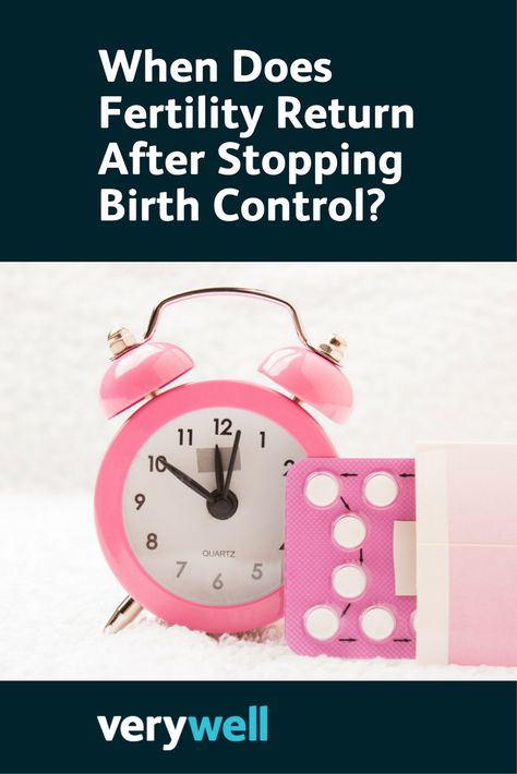 The whole idea behind using birth control is for you to decide if and when you want to get pregnant. So does fertility return as soon as you stop taking birth control? Find out here. Coming Off Birth Control, Birth Control Patch, Stopping Birth Control, Birth Control Methods, Birth Control Pills, After Birth, Get Pregnant, Personal Health, Birth Control