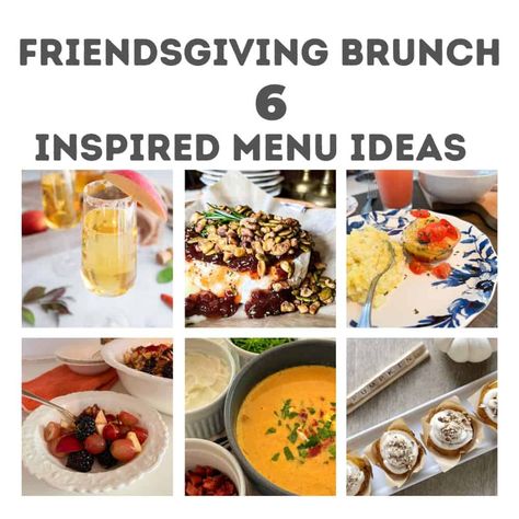 6 Friendsgiving Menu Ideas & Recipes for Lady's Brunch Apple Cider Martini Recipe, Friendsgiving Menu Ideas, Friendsgiving Brunch, Creamy Pumpkin Soup Recipe, Friendsgiving Menu, Creamy Pumpkin Soup, Bacon Eggs Breakfast, Autumn Side Dishes, Ladies Brunch