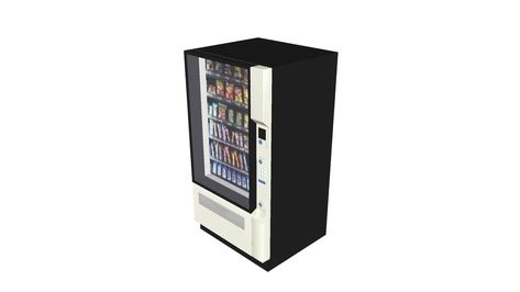 Snack Vending Machine - - 3D Warehouse Food Vending Machines, Vending Machine Snacks, 3d Warehouse, Vending Machine, Water Dispenser, Wall Paneling, Design