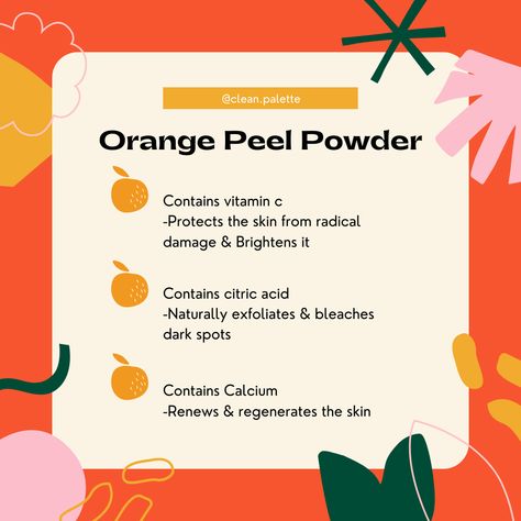 A few benefits of orange peel powder! Benefits Of Orange Peel, Lightening Dark Spots, Orange Peal, Orange Peel Powder, Orange Soap, Orange Peels, Marriage Photos, Good Skin Tips, Fruit Peel