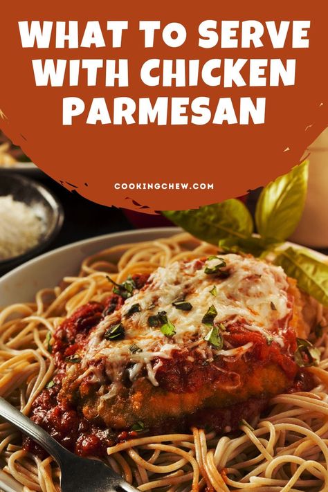 If you want to know what to serve with chicken parmesan, here are some of the best sides for this classic dish. What To Serve With Chicken Parmesan, Side Dishes For Chicken Parmesan, Best Sides, Sides For Chicken, Garlic Broccoli, Classic Caesar Salad, Side Dishes For Chicken, Perfect Chicken, Parmesan Crusted Chicken