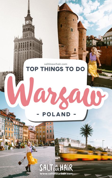 Warsaw Things To Do, Warsaw Aesthetic, Things To Do In Warsaw, Warsaw Poland Aesthetic, Warsaw Instagram Spots, Poland Aesthetic, Trip Goals, Day Trips From Warsaw, Poland Photography