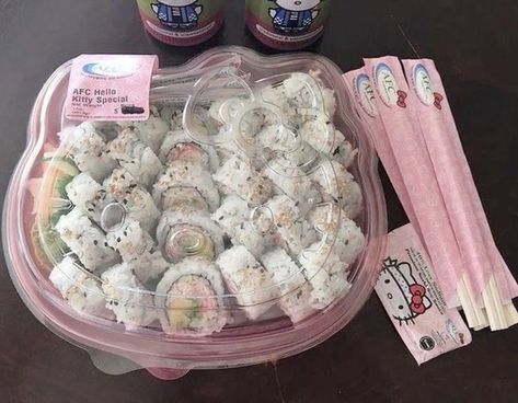 Hello Kitty Sushi, Hello Kitty World, Silly Goofy Mood, Aesthetic Dream, Dream Goals, Pinterest Feed, Boo Basket, Whisper Funny, Silly Goofy