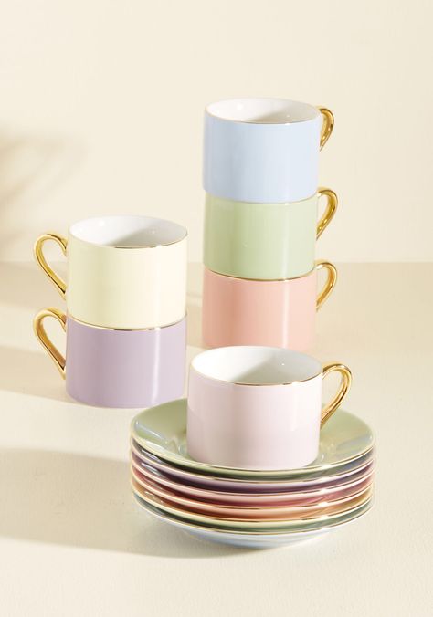 Thanks So Matcha Tea Set in Pastel, #ModCloth Pastel Kitchen Accessories, Assiette Design, Cute Kitchen Decor, Kitchen Vibes, Kitchen Decor Collections, Matcha Tea Set, Crockery Design, Set Of Plates, Modern Kitchen Accessories