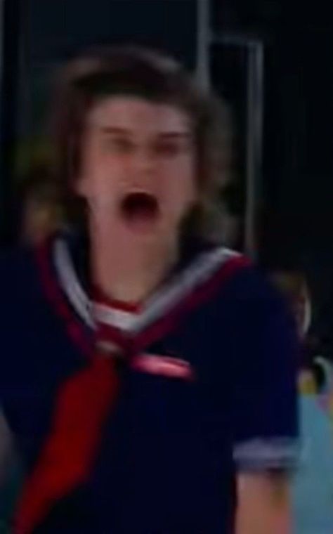 Scream Meme, Jason X, Funny Rock, What Am I Doing, Beautiful Joe, Stranger Things Steve, Stranger Things Have Happened, Running Humor, Joe Keery