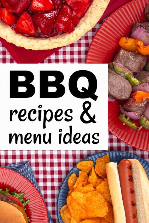 Get ready for summer BBQs with this guide to planning the perfect BBQ menu. Simple, delicious BBQ recipes and ideas for what to pair together. Simple Bbq Ideas, Bbq Menu Ideas, Bbq Party Menu, Summer Bbq Menu, Bbq Dinner Party, Dish Sides, Easy Bbq Side Dishes, Party Menu Ideas, Bbq Backyard