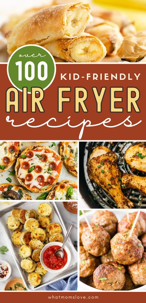 Air Fryer Recipes For Kids, Dinner Ideas Air Fryer, Kids Dinner Ideas, Kid Friendly Dinners, Air Fryer Recipes Snacks, New Air Fryer Recipes, Resepi Biskut, Air Fryer Foods, Air Fryer Breakfast