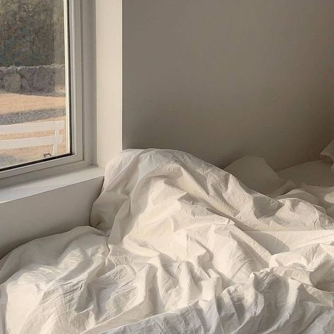 White Sheets, Bed, White