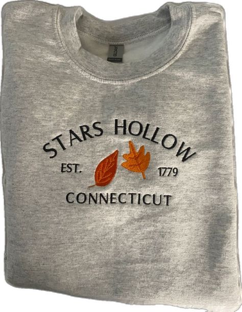 Gilmore Girls Sweater, Gilmore Girl, Trendy Shirt Designs, Stars Hollow, Rory Gilmore, Embroidered Sweater, Embroidered Sweatshirt, Embroidered Sweatshirts, Ontario Canada