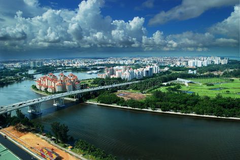 Singapore aerial skyline. Aerial shot overlooking the Kallang River, Singapore #Sponsored , #AFFILIATE, #paid, #aerial, #Aerial, #Kallang, #skyline Singapore River, Singapore Tour, Singapore City, View Wallpaper, California Real Estate, Singapore Travel, Vacation Packages, Cool Countries, Beautiful Islands