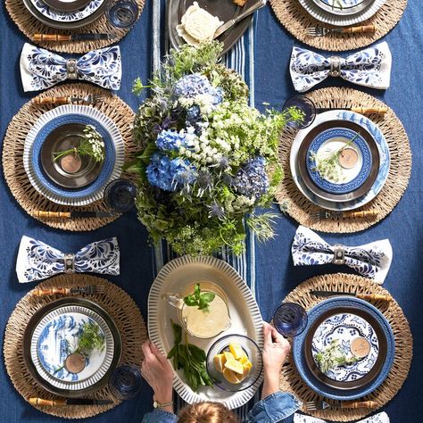 Juliska Country Estate 11" Dinner Plate | Perigold Juliska Country Estate, Blue Dinner Plates, Dessert Salads, Delft Blue, Country Estate, Flatware Set, Blue Ceramics, Maine House, Salad Plates