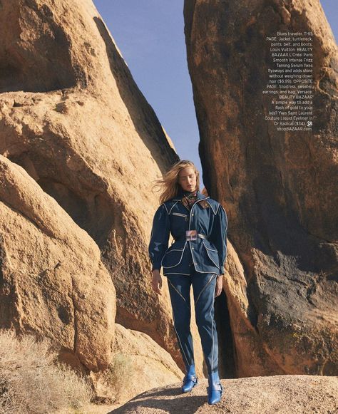 Zoey Grossman Eyes Abby Champion in 'The Best of Fall' for Harper's Bazaar US — Anne of Carversville Desert Editorial, Justin Campbell, Abby Champion, Vanessa Moody, Autumn Looks, Pop Magazine, Chic Autumn, Vogue China, Laetitia Casta