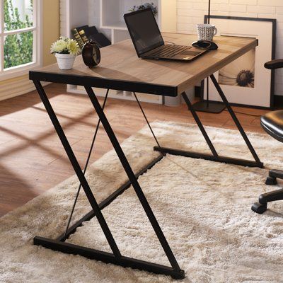 Desk Design Ideas, Writing Desk Design, Iron Desk, Welded Furniture, Metal Furniture Design, Design Table, Acme Furniture, Diy Desk, Vintage Desk