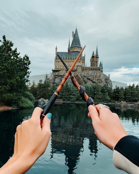 Hand Holding Wand, Harry Potter Fashion, Harry Potter Theme Park, Harry Potter Style, Harry Potter Ravenclaw, Harry Potter Wand, Hand Reference, Harry Potter Theme, Hand Holding