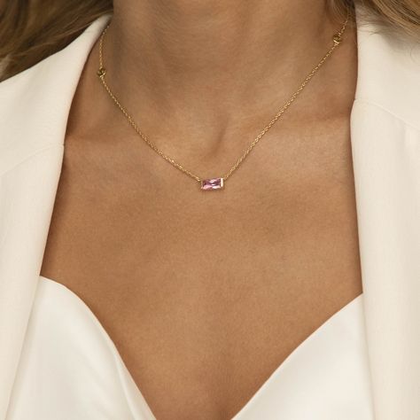 You can select gemstones that represent birth months of loved ones or just enjoy this 14K Gold plated necklace based on your favorite colors. We proudly use natural and sustainably grown gemstones. Gold Plated Necklace, Birthstone Necklace, Loved Ones, Favorite Color, Birthstone, Garnet, Diamond Necklace, Gold Necklace, Gold Plate