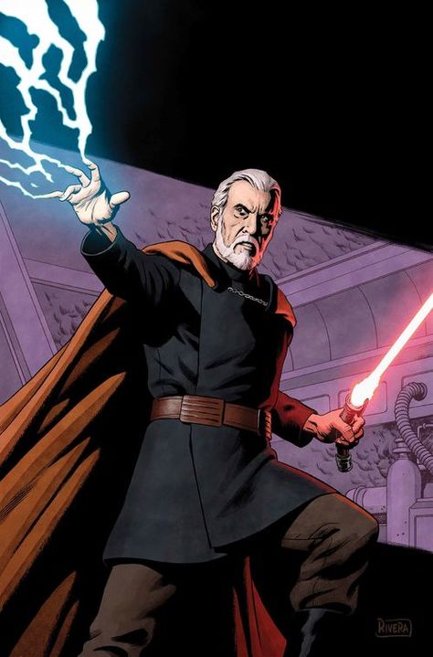 Age of Republic: Count Dooku 1 | Wookieepedia | FANDOM powered by Wikia Paolo Rivera, Star Wars Villains, Count Dooku, Star Wars Sith, Dark Side Star Wars, Star Wars Facts, Star Wars Comics, Star Wars Film, Star Wars Wallpaper