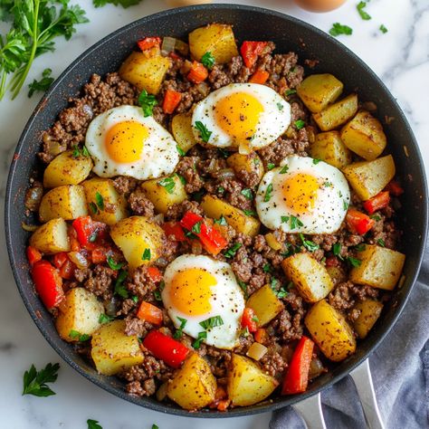 24 Irresistible Breakfast Hash Recipes to Kickstart Your Morning - My Money Cottage Southwest Breakfast Bowl, Breakfast Hash Skillet, Breakfast Rice Bowl, Hash Recipes, Breakfast Hash Recipes, Breakfast Rice, Chorizo Breakfast, Hash Recipe, Corned Beef Hash