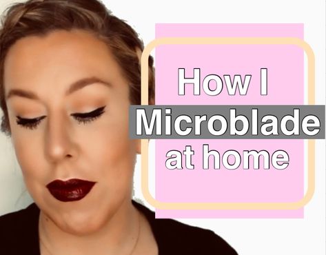 Microblading Face At Home, Diy Microblading Eye Brows, Chemical Peel Results, Rogue Hair, Eyebrows At Home, Microblading Aftercare, Chemical Peel At Home, Red Dye, Eyebrow Shaper