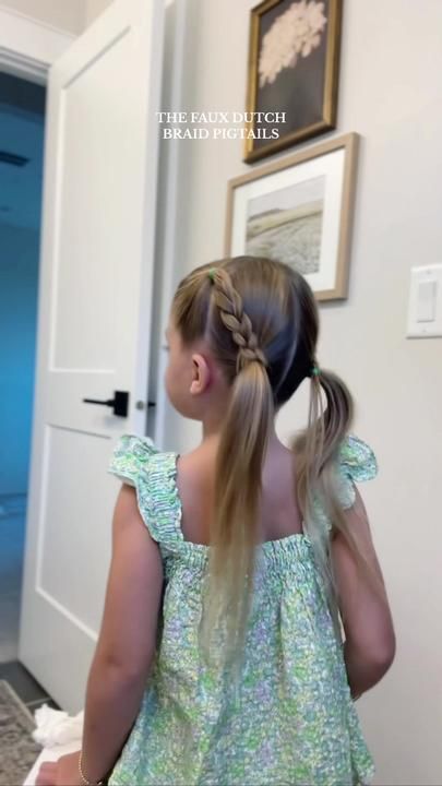 TikTok · Aynsley Ovard Aynsley Ovard, Aspyn Ovard, Dutch Braid, Toddler Hair, Hairstyles For School, No Problem, Hair Hacks, Hair Tutorial, Easy Hairstyles