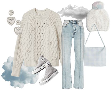 Cloudy day Outfit | ShopLook Windy Weather Outfit, Cloudy Weather Outfit, Cloudy Outfit, Windy Day Outfit, Cloudy Day Outfit, Cloudy Day Outfits, Sky Doll, Cute Church Outfits, Cloudy Nights