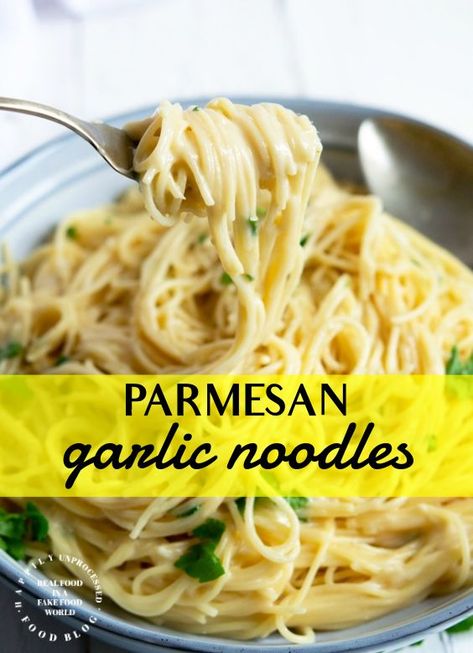 Recipes With Minced Garlic, Garlic Heavy Recipes, Minced Garlic Recipes, Arbonne Meals, Parmesan Noodles, Flake Recipes, Egg Noodle Recipes, Vegeterian Recipes, Noodles Recipes