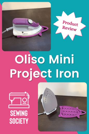 Product Review: Oliso Mini Project Iron – Sewing Society Pressing Iron, Mini Project, Mini Iron, Orchid Purple, Table Set Up, My Sewing Room, Product Review, Mini Me, Sewing Supplies