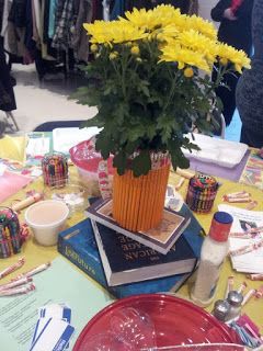 Teacher Appreciation Dinner, Luncheon Themes, Teacher Luncheon Ideas, Themed Table Decorations, New Year Plans, Senior Breakfast, Teacher Appreciation Lunch, Spring Luncheon, Kindergarten Graduation Party